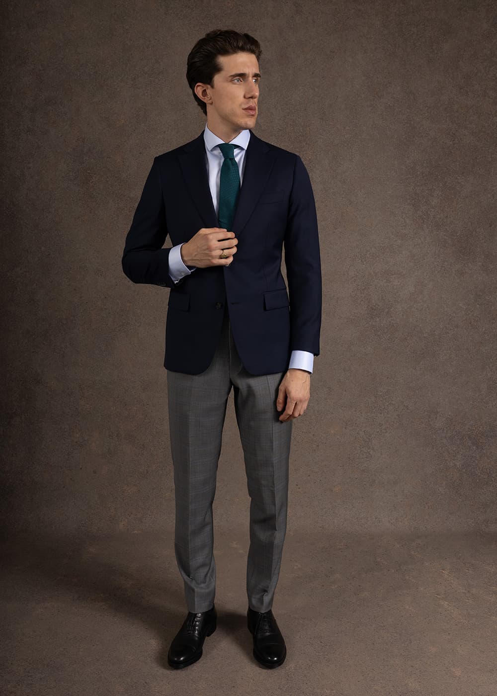 Made-to-measure navy blazer — Le Premier