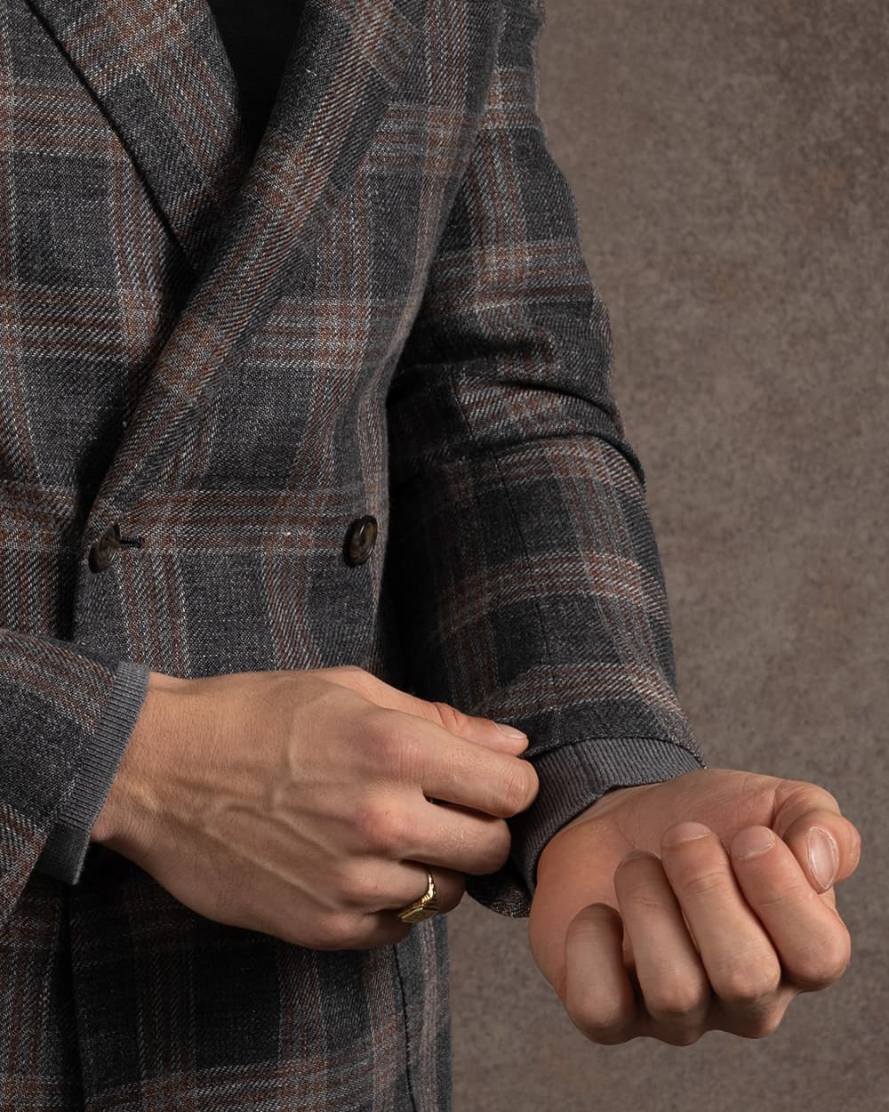 Made-to-measure blazer — detail