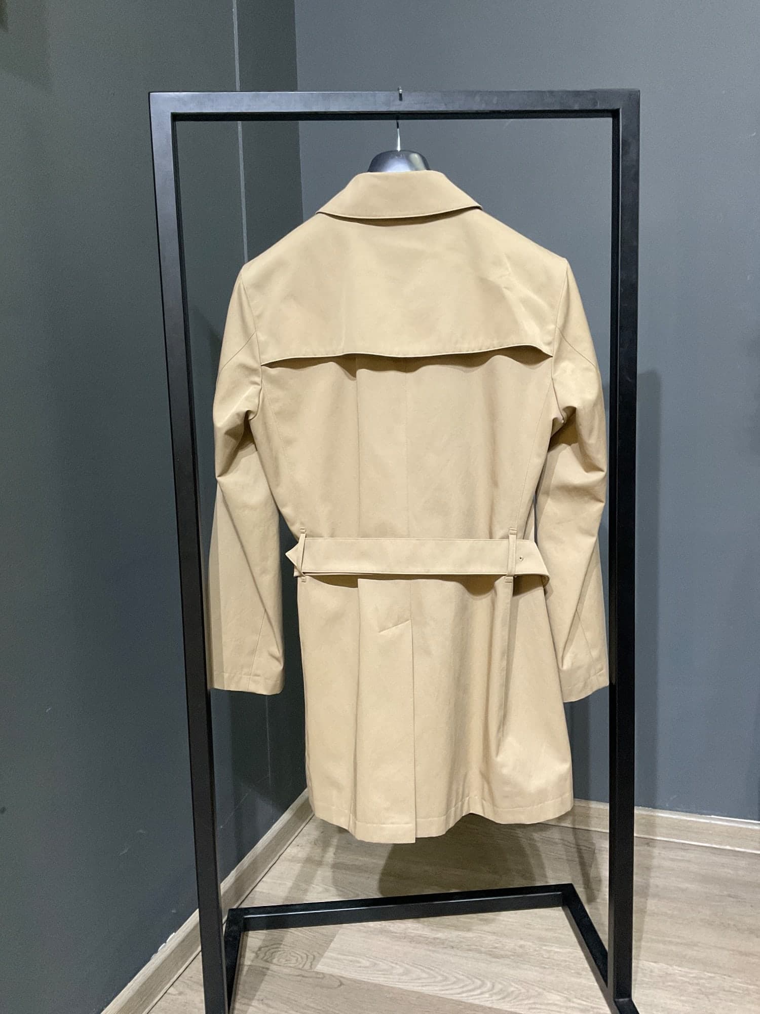 Béžový Trenchcoat dvouřadý