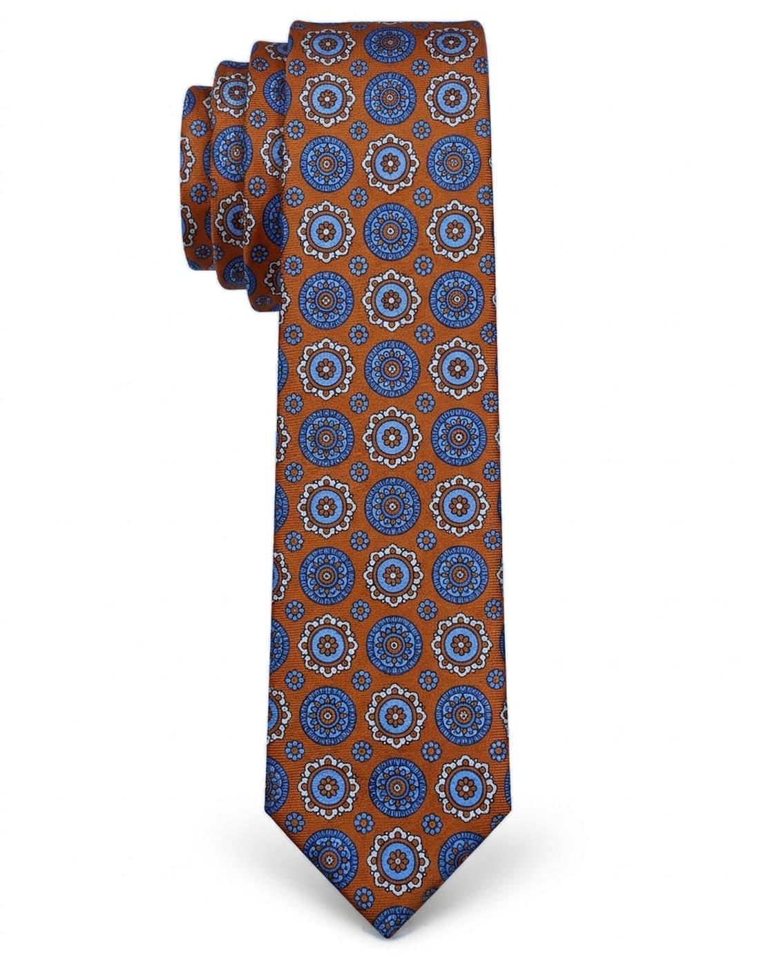 Vintage Orange Tie