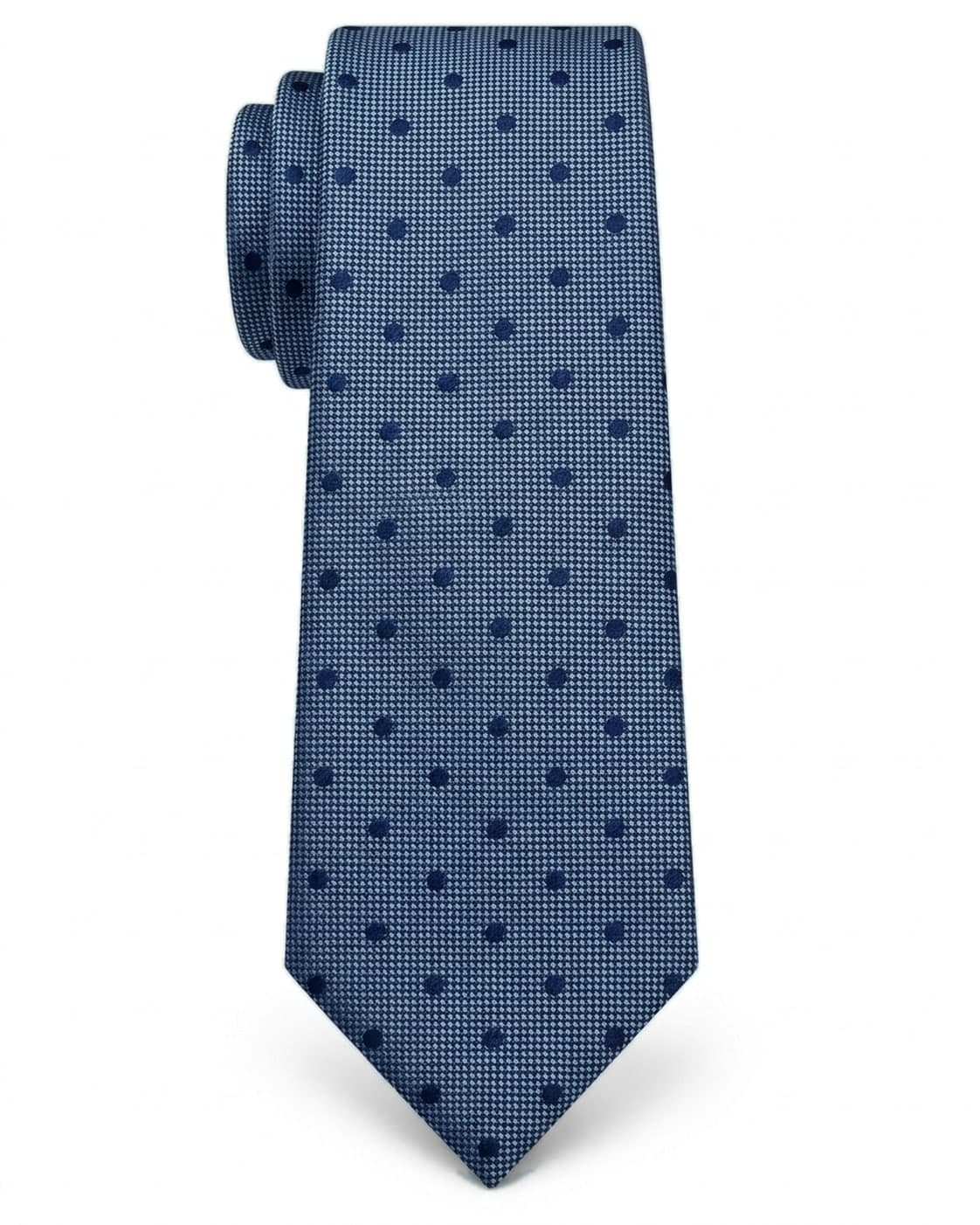 Kravata Light Blue Polka Dots