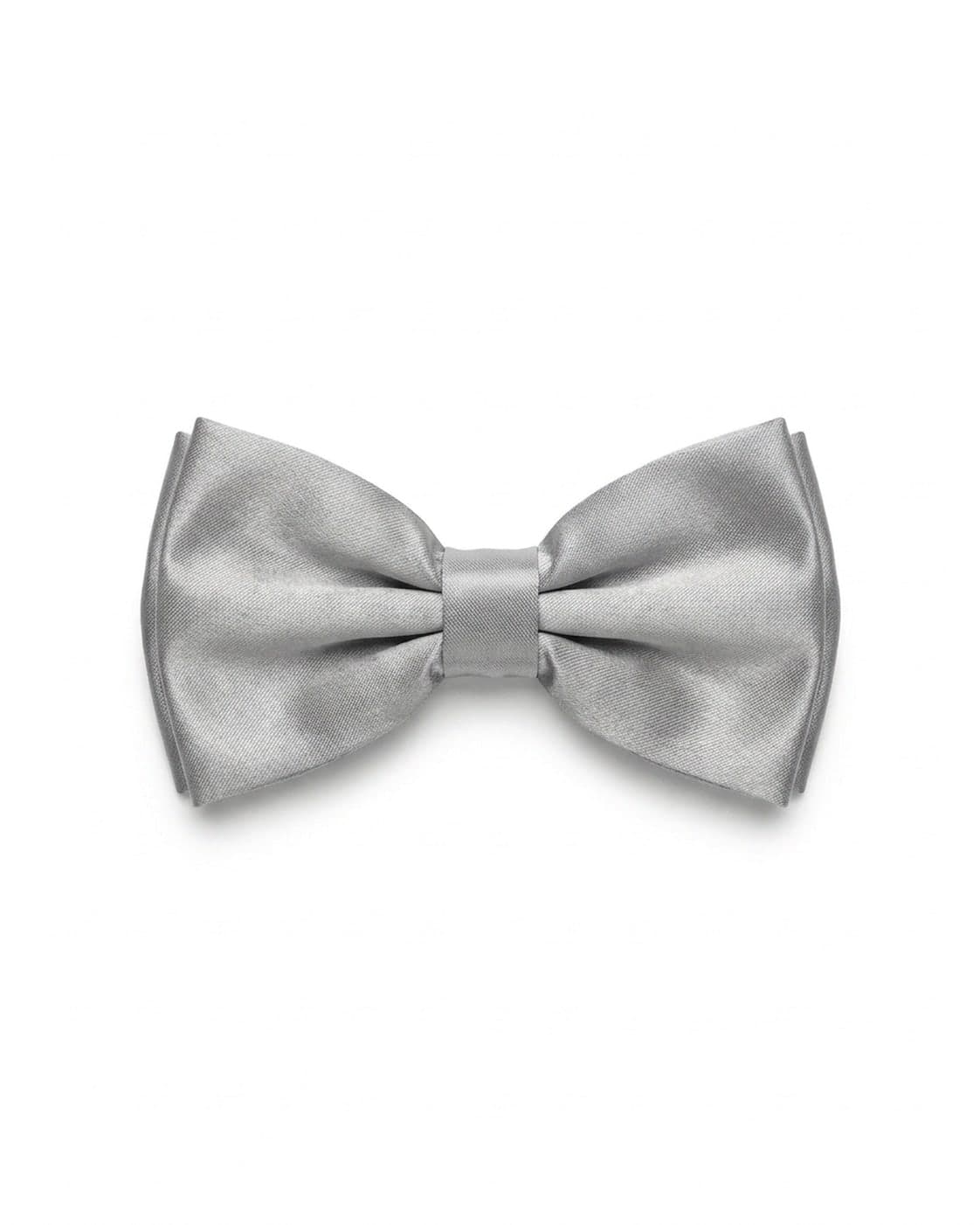 Light Silver Bow Tie