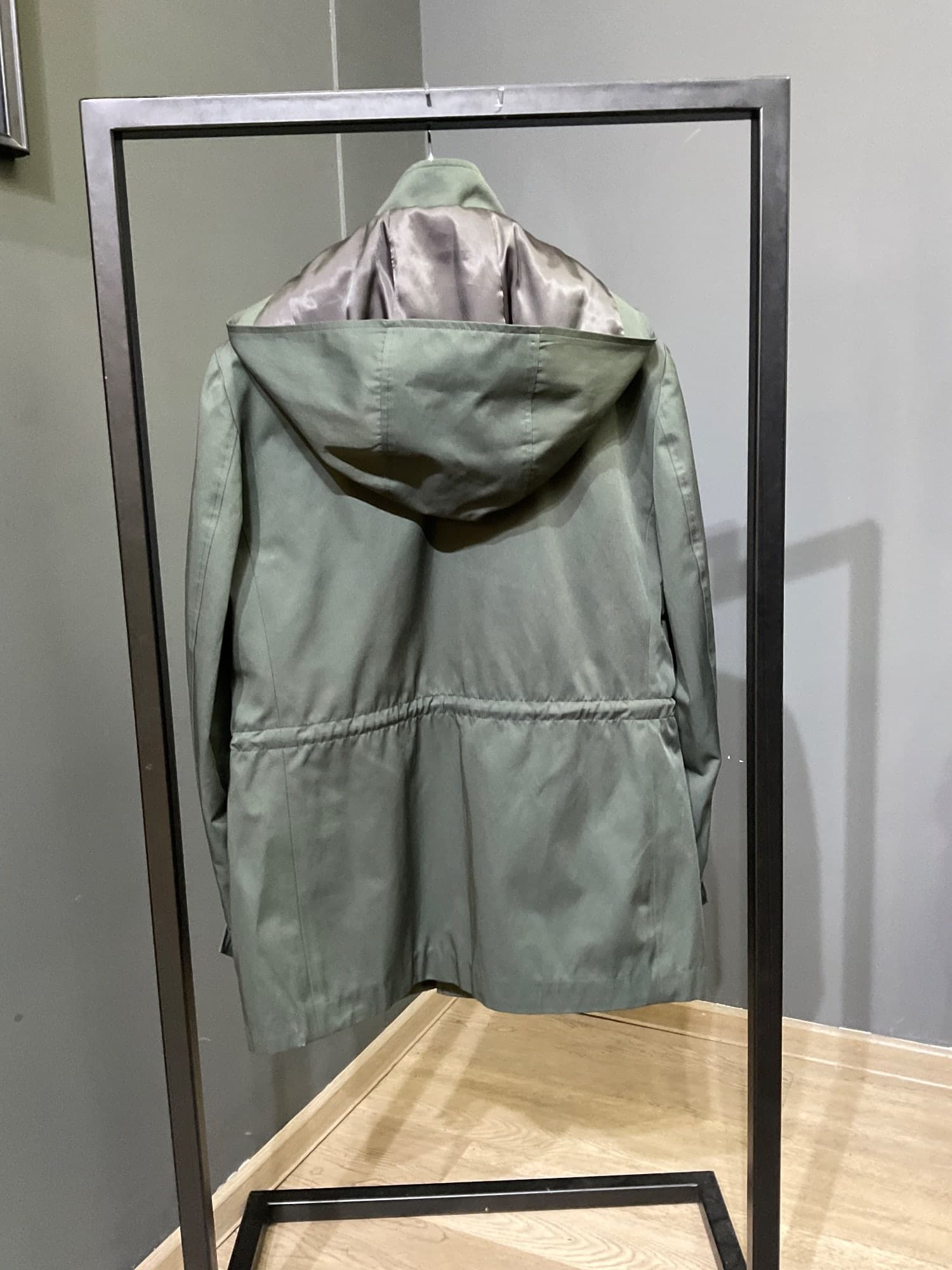 Zelená safari jacket bunda