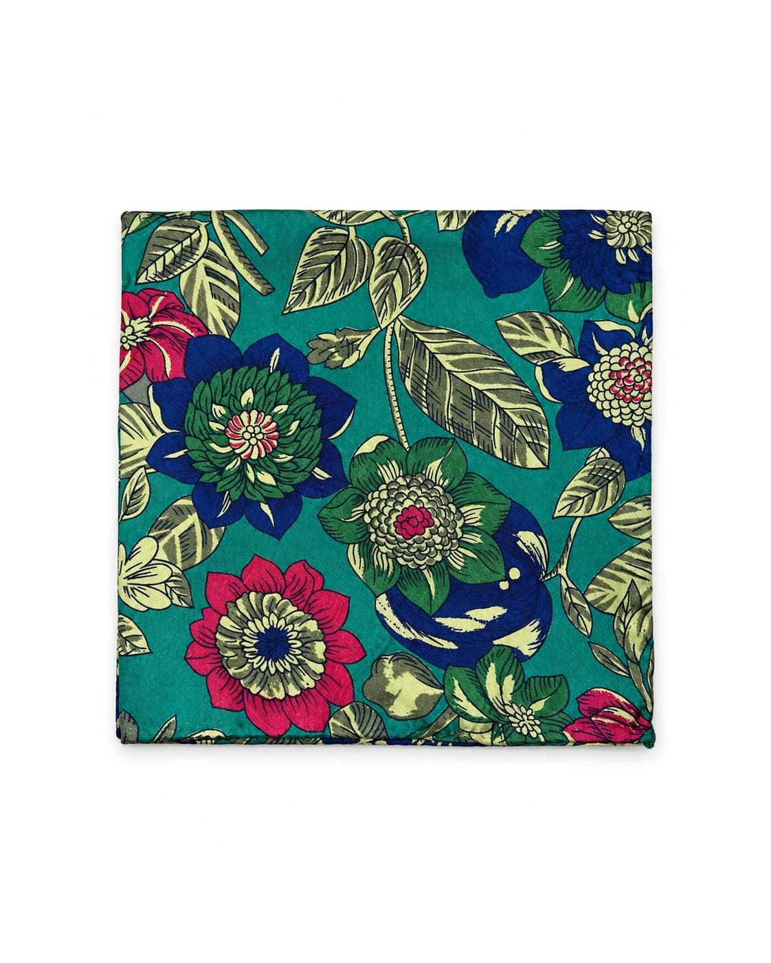 Jungle Print Pocket Square
